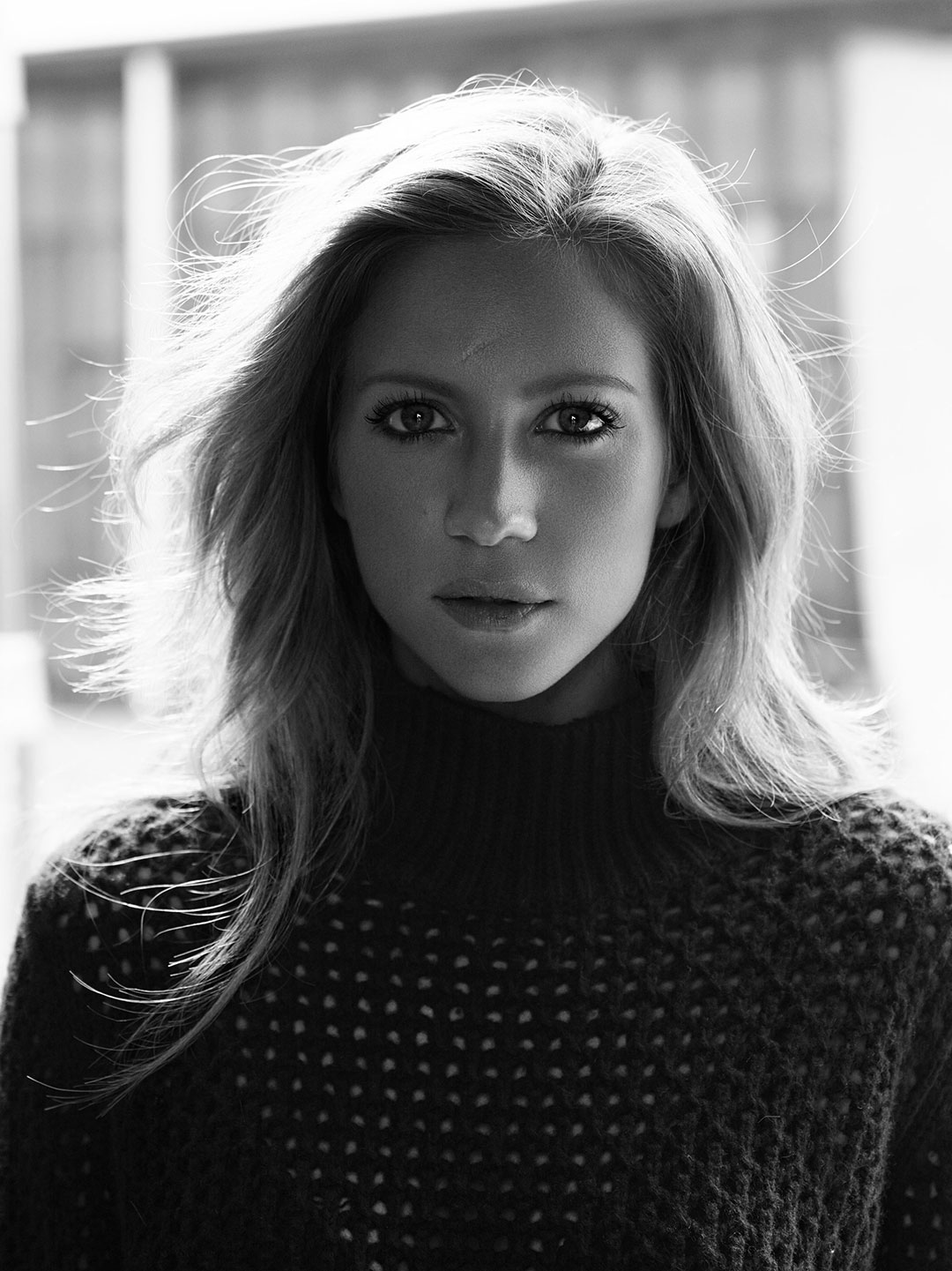 Brittany Snow Yahoo Style Portrait Photographed by Alisha Goldstein of Jane Smith Agency