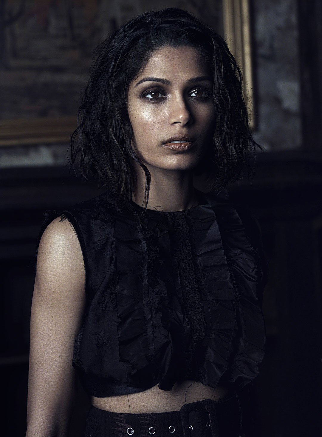 Freida Pinto Yahoo Style Fashion Editorial | Content Strategy and Photography by Jane Smith Agency