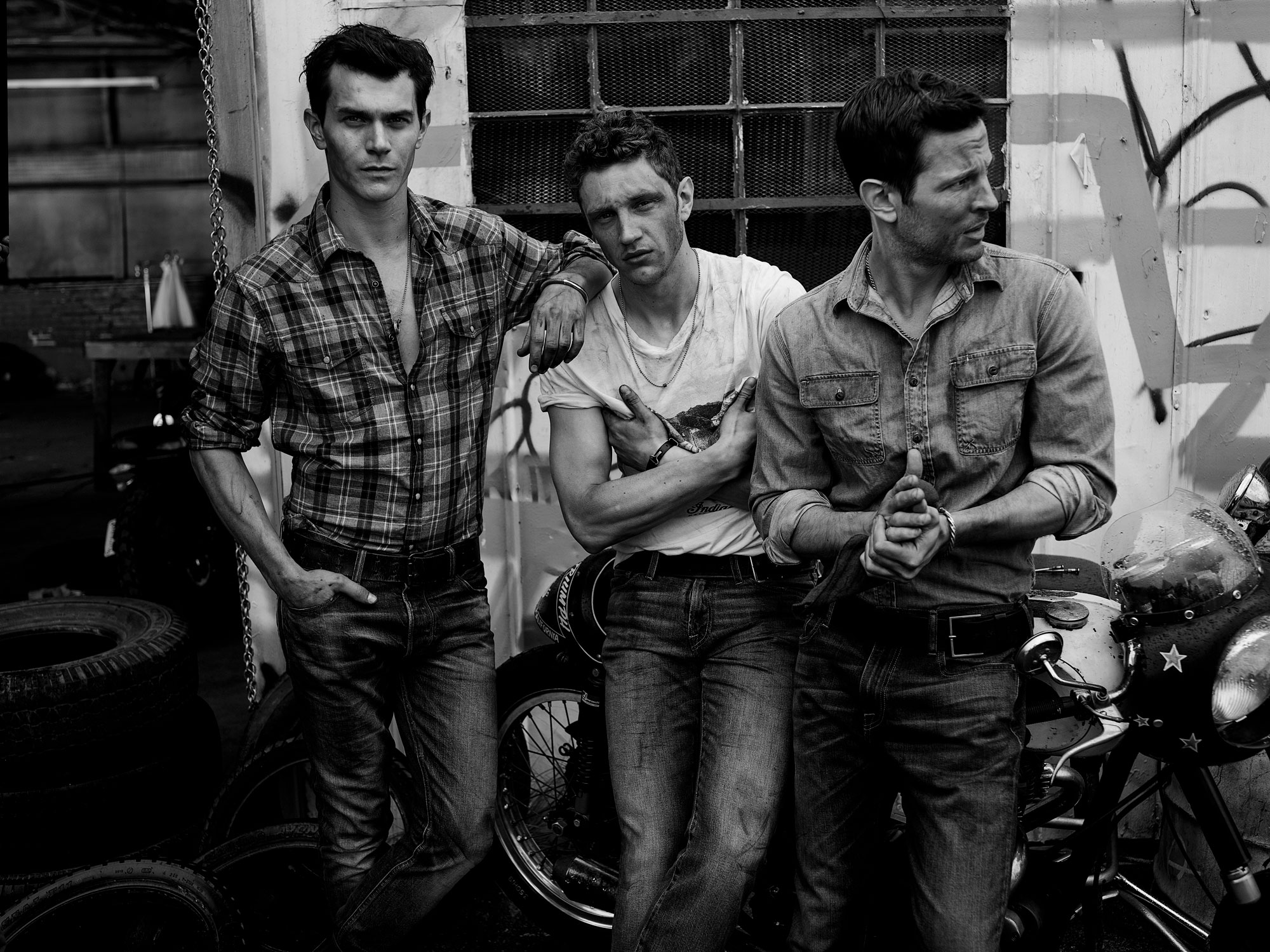 Male Models Lucky Brand Fashion Editorial | Creative Strategy by Jane Smith Agency